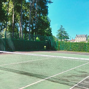 terrain de tennis du gite