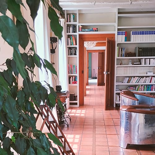 les salles en enfilade