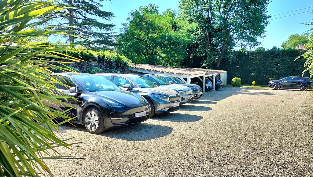 parking prive du Domaine du Patis de la Bouteillerie à Vertou