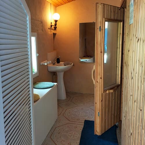 gite sauna de la propriété